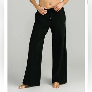 Black Wide Leg Sweatpants